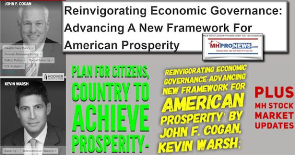 PlanForCitizensCountryToAchieveProsperityReinvigoratingEconomicGovernanceAdvancingNewFrameworkForAmericanProsperityByJohnFcoganKevinWarshPlusMHStockMarketUpdatesMHProNews