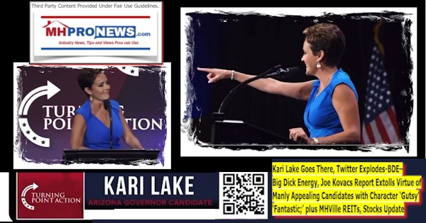 KariLakeGoesThereTwitterExplodesBDE–BigDickEnergyJoeKovacsReportExtollsVirtueManlyAppealingCandidatesCharacterGutsyFantasticPlusMHVilleREITsStocksUpdateMHProNews