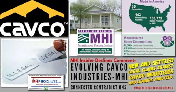 CavcoLogoCavcoIndusriesLogoMHIinsiderDeclinesCommentEvolvingCavcoIndustriesCVCO-MHI-ContradictionsNewSettledLegalClaimsAgainstCavcoIndustriesLeadersAnalyzedManufacturedHousingUpdate