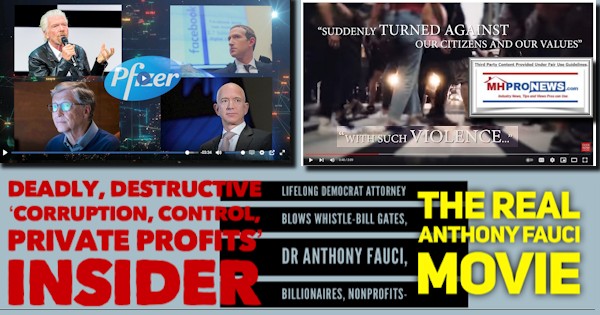 Deadly, Destructive ‘Corruption, Control, Private Profits’ Insider Lifelong Democrat Attorney Blows Whistle-Bill Gates, Dr Anthony Fauci, Billionaires, Nonprofits-The Real Anthony Fauci Movie