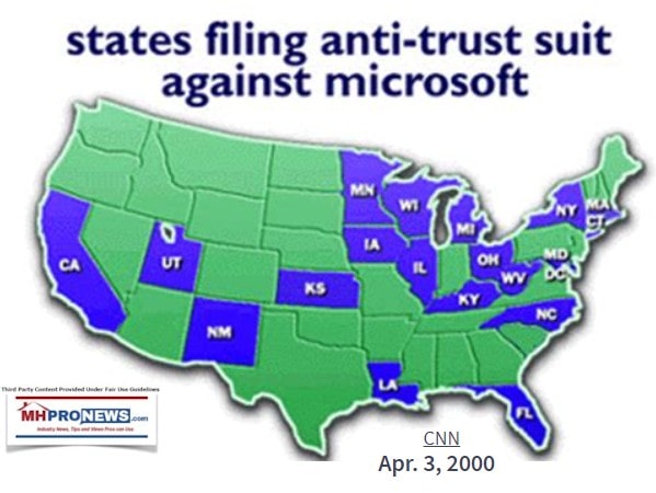 CNN-mapofStatesFilingAntitrustCaseVsMincrosoftCorpBillGatesApril3.2000MHProNews