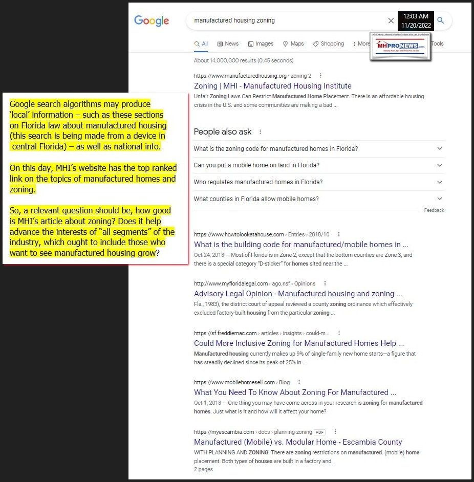 GoogleScreenshotOnManufacturedHomeZoningManufacturedHousingInstitute2022-11-20 000223-ManufacturedHomeProNewsFactCheck