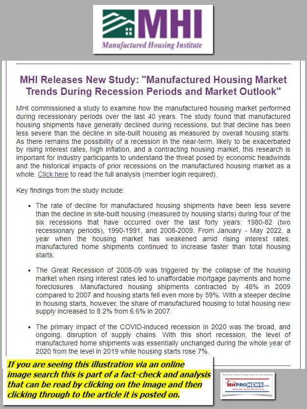 MHIreleasesNewStudyManufacturedHousingMarketTrendsDuringRecessionPeriodsMarketOutlookNov2022emailbyMHItoFederatedStates