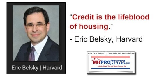 CreditIsTheLifebloodOfHousingEricBelskyHarvard