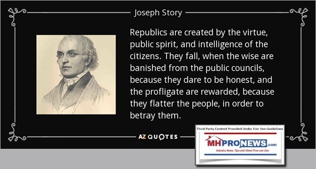 RepublicsCreatedByVirtuePublicSpiritIntelligenceCitizensFailWhenWiseBanishedFromPublicDareToBeHonestProfligateRewardedFlatterPeopleToBetrayThemJosephStoryQuotableQuote