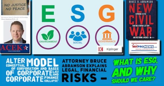 AlterConceptualModelOfCorporationBasesOfCorporateLawCorporateFinanceCollapseAttorneyBruceAbramsonPhDexplainsLegalFinancialRisksWhatIsESGandWhyShouldWeCareMHProNews