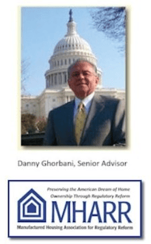 DannyGhorbaniSeniorAdvisorManufacturedHousingAssocRegulatoryReformCreditJournalMHARR