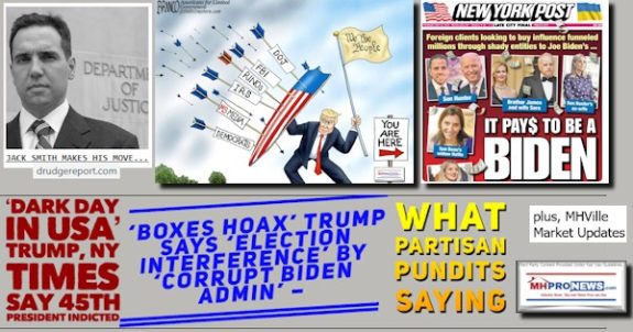 DarkDayInUSATrumpNYTimesSay45thPresidentIndictedBoxesHoaxTrumpSaysElectionInterferenceByCorruptBidenAdminWhatPartisanPunditsSayingPlusMHVilleMarketUpdatesMHProNews