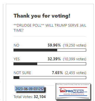DrudgeReportWillTrumpServeJailTimeScreenshot 2023-06-09 031252MHProNews