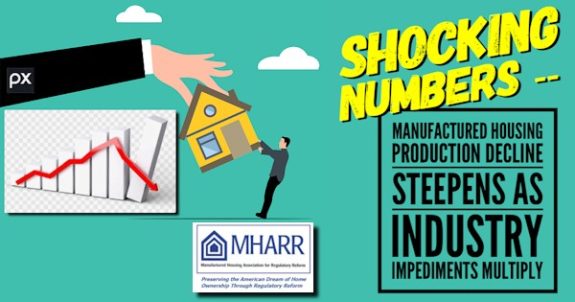 SHOCKING-NUMBERS-ManufacturedHousingProductionDeclineSteepensAsIndustryImpedimentsMultiplyManufacturedHousingAssociationForRegulatoryReformMHARR