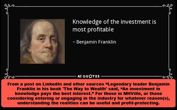 BenFranklinQuoteKnowledgeOftheInvestmentIsMostProfitableManufacturedHomeProNewsMHProNews