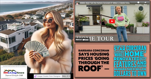 BarbaraCorcoranSaysHousingPricesGoingThroughTheRoofSharkTankStarCorcoranLovesHerMobileHomeRenovatedWithSpecialFeaturesLocationBarbaraReportedlyPaid$1MillionDollarsToOwnMHLivingNews