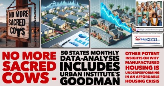 NoMoreSacredCows50StatesMonthlyDataAnalysisIncludesUrbanInstitutesLaurieGoodmanOtherPotentInsightsOnWhyManufacturedHousingIsUnderperformingInAnAffordableHousingCrisisMHProNews