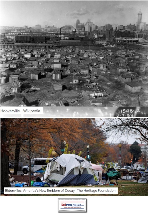 HoovervillePicPhotoWikipediaBidenvilleHeritageFoundationDailySignalMHProNews