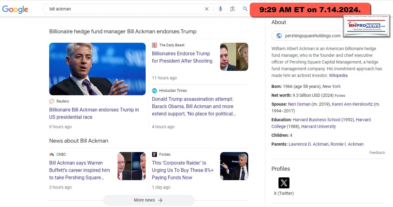 BillAckman7.14.2024-MHProNews