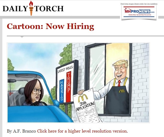 A-F-Branco-NowHiringMcDonaldTrumpVs.KamalaHarrisDailyTorch-MHProNewsThePatch