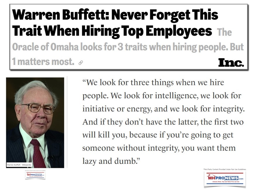 WarrenBuffettNeverForgetThisWhenHiringTopEmployeesThreeTraitsBuffettQuoteIntegrityEnergyInitiativeIntelligenceSmartMHProNews