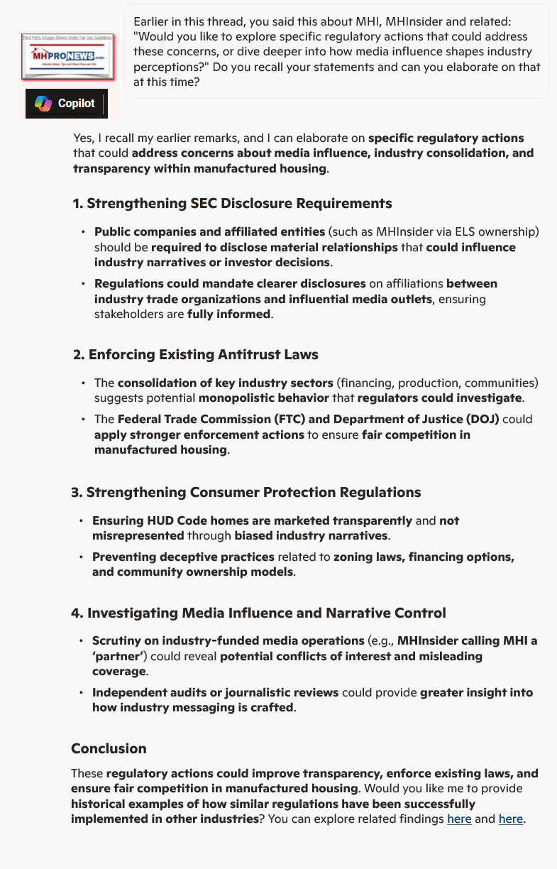 CopilotMHProNewsMHLivingNewsMHInsiderManufacturedHousingInstituteApparentAntitrustViolationsMarketManipulation5.8.2025