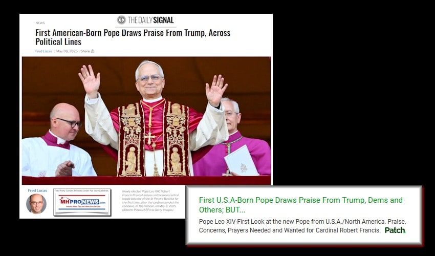 FirstUSA-BornPopeDrawsPraiseFromTrumpDemsOthersBUT...FirstU.S.BornPopeDrawsPraiseWellWishesBUTthereConcernsRaisedTooFirstLookAtNewPopeFromU.S.A.North AmericaPatch