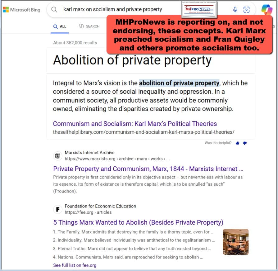 KarlMarxOnSocialismAndAbolitionOfPrivatePropertyBingSearchResultMHProNews