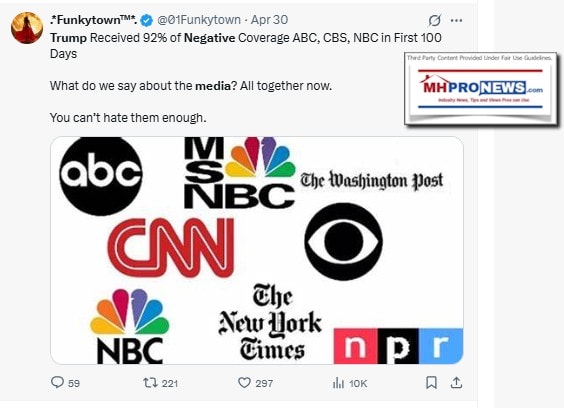 MediaResearchTrumpRecieved92PercentNegativeMediaCoverageDuringFirst100DaysMHProNews