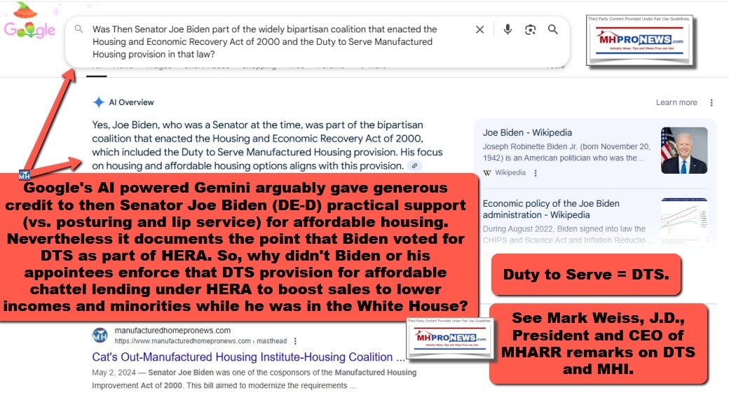 SenatorJoeBidenDel-D_SupportedDutyToServeManufacturedHousingAsPartOfHERA2008SoWhyDidn'tBiden-HarrisEnforceDTSwhileInWhiteHouseMHProNews