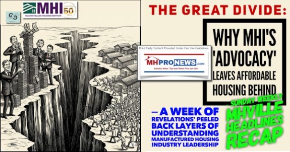 TheGreatDivideWhyMHIsAdvocacyLeavesAffordableHousingBehindA_WeekOfRevelationsPeeledBackLayersForUnderstandingManufacturedHousingIndustryLeadershipSundayWeeklyHeadlinesRecapMHProNews