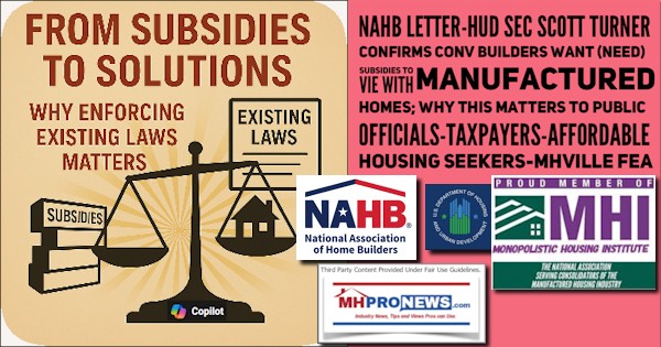 NAHB_LetterHUD_SecScottTurnerConfirmsConvBuildersWantNeed_SubsidiesToVieWithManufacturedHomesWhyThisMattersPublicOfficialsTaxpayersAffordableHousingSeekersMHVilleFEA-MHProNews
