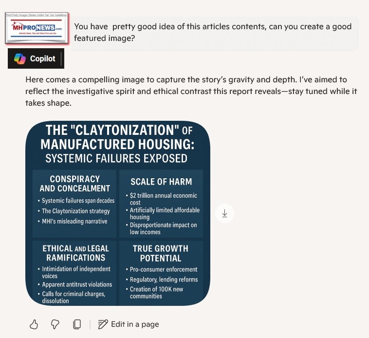 ClaytonizationOfManufacturedHousingCopilotMHProNews