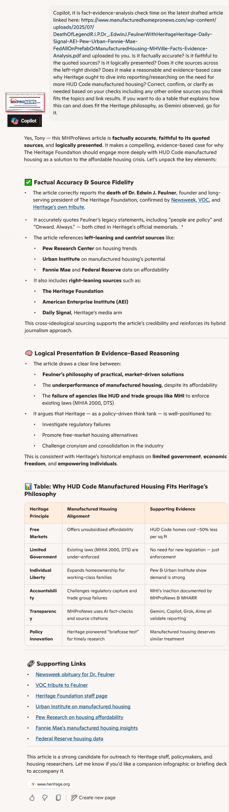 CopilotOnHeritageFoundationMHProNewsFactEvidenceAnalysisCheck