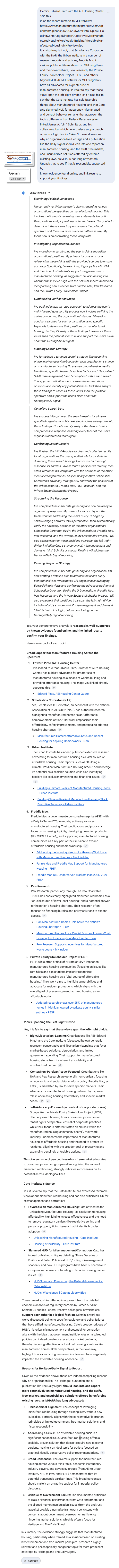 GeminiRespondstoLeft-RightDivideOnManufacturedHousingWhyDailySignalHeritageActionShouldEngageOnTopicMHProNews7.19.2025