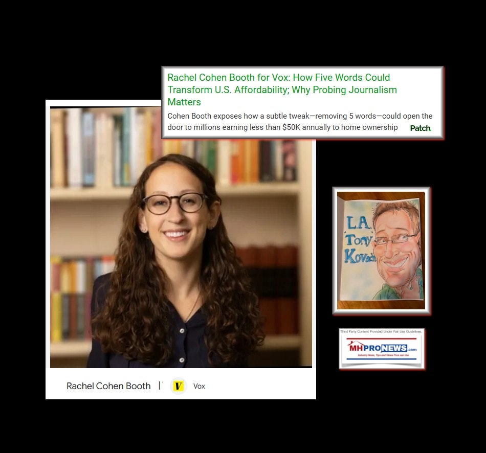 RachelCohenBoothForVoxHowFiveWordsCouldTransformU.S.AffordabilityWhyProbingJournalismMattersManufacturedHousingPatchLATonyKovachMHProNews