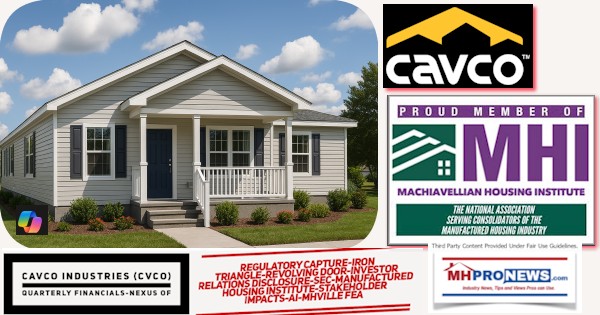 CavcoIndustriesCVCO_Q_Financials-NexusRegulatoryCaptureIronTriangleRevolvingDoorInvestorRelationsDisclosureSEC-ManufacturedHousingInstituteStakeholderImpactsAI-MHVilleFEA-MHProNews
