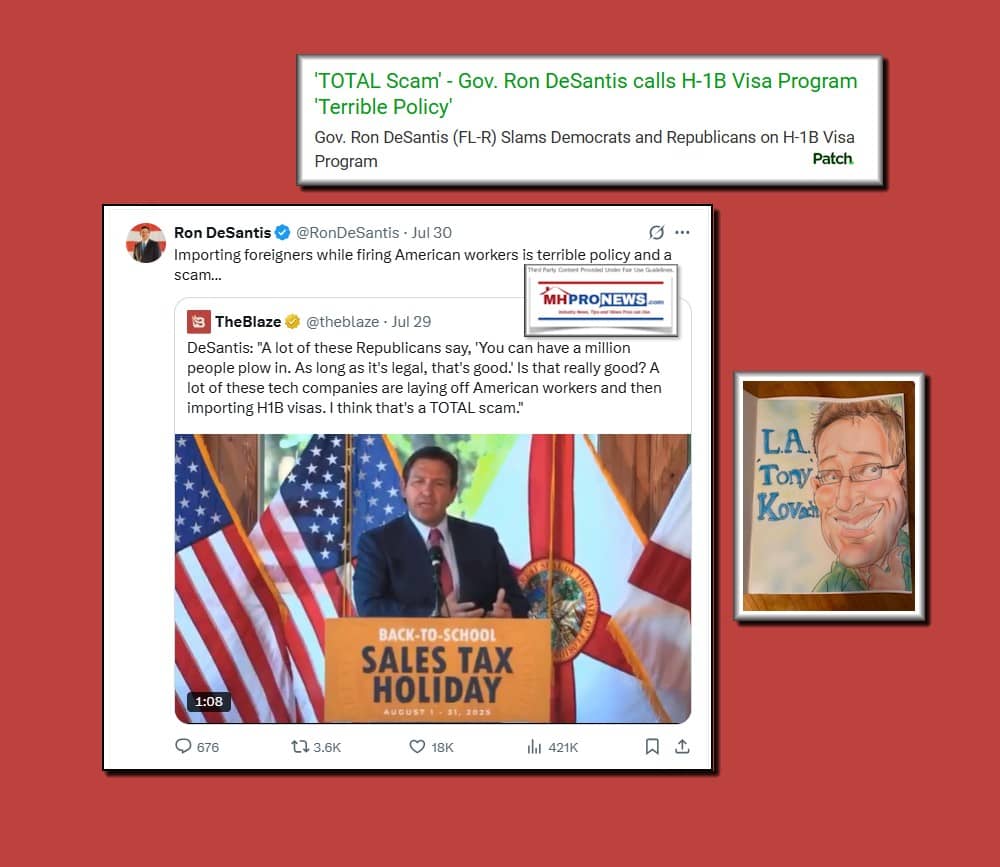 GovRonDeSantisFL-R-A_Total_ScamGov.RonDeSantis_FL-R_SlamsDemocratsAndRepublicansOnH-1B_VisaProgramPatchKovachMHProNews