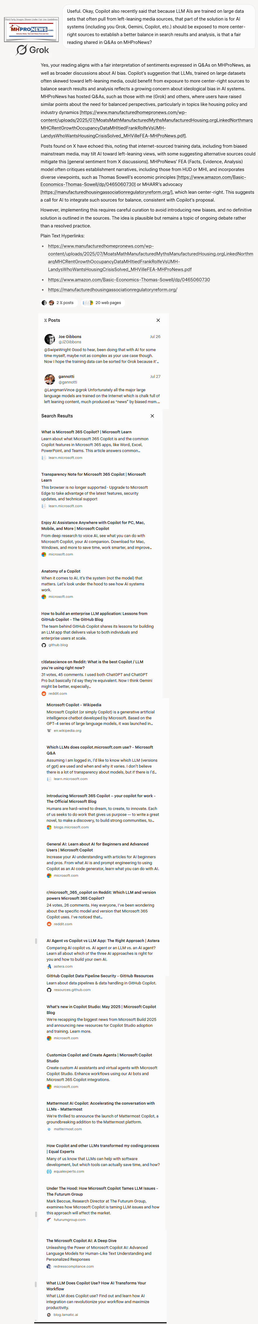 GrokOnLeft-LeaningBiasByLLMLargeLanguageModelArtificialIntelligenceShouldBeIntroducedToCenterRightContent-MHProNews