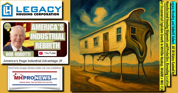 LegacyHousingRobottiRobertAll50StatesRankedByManufacturedHousingShipmentsProductionRevealingLocationForDocumentedExplosiveGrowthInMHVilleMashupMHARRvMHI-FEA-MHProNews