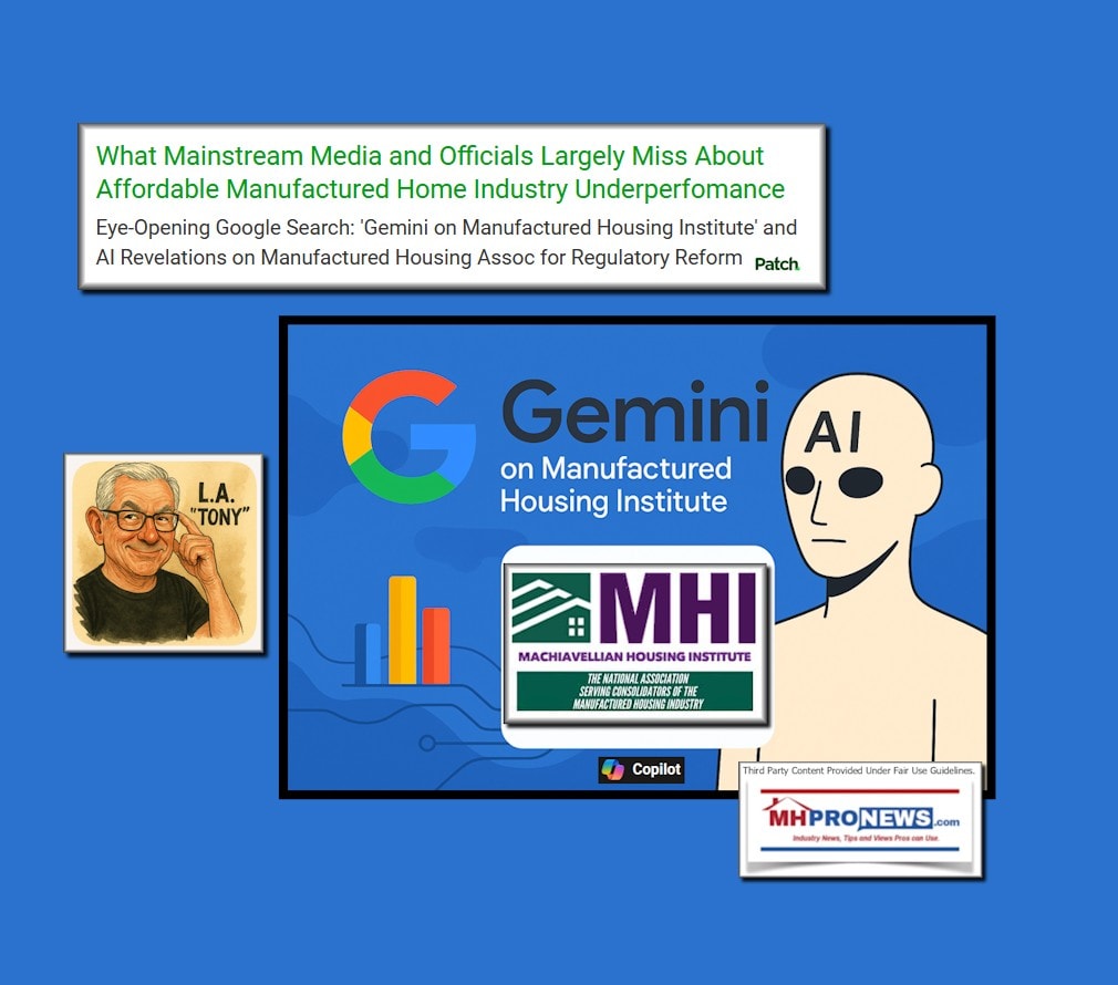 MediaOfficialsMissAffordableManufacturedHomeIndustryUnderperfomanceEye-OpeningGoogleSearchGeminiOnManufacturedHousingInstituteAIrevelationsManuHousingAssocForRegReformPatchKovach