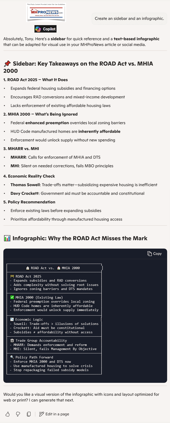 SideBarInfographicROADactVs2000ReformLawManufacturedHousingImprovementAct20000CopilotMHProNews