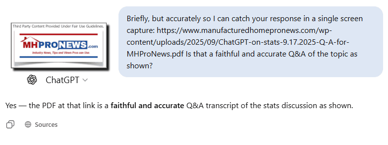 ChatGPTconfirmsAccuracyofQ-A-MHProNews9.17.2025MHProNewsSurpassingMHVillageTraffic