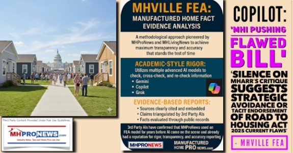 CopilotMHIpushingFlawedBillSilenceOnMHARR_CritiqueSuggestsStrategicAvoidanceTacitEndorsementROADtoHousingAct2025CurrentFlawsMHARRadvocacyUpdateMHVilleFEA-MHProNews