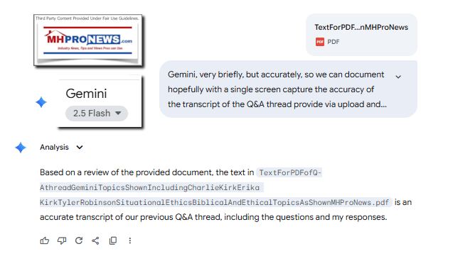 Google-Gemini2.5ConfirmsAccuracyOfPDFtranscriptOfQ-A-onCharlieKirkErikaKirkTylerRobinsonSitutionalEthicsMoralIssuesMHProNews