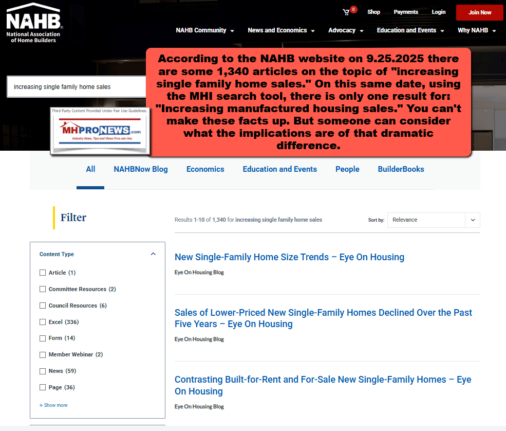NAHBIncreasingSingleFamilyHousingSalesMHProNewsFactCheck9.25.2025