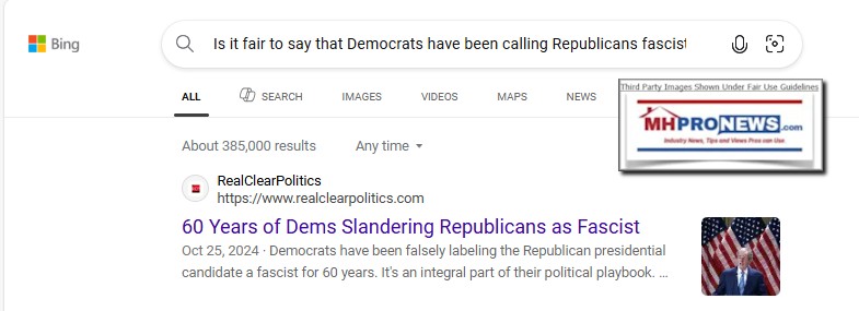 RealClearPoliticsRCP60YearsOfDemocratsCallingRepublicansFascistsNazisMHProNews
