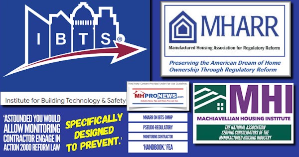 AstoundedYouWouldAllowMonitoringContractorEngageAction2000ReformLawSpecificallyDesignedToPreventMHARRonIBTS-OMHPpseudoRegulatoryMonitoringContractorHandbookFEA-MHProNews