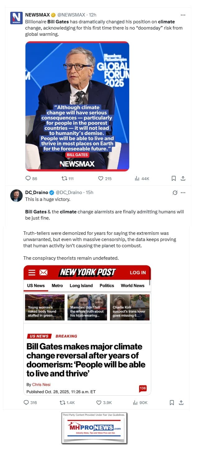 BillGatesReverseOnClimateChangeNotAnExistentialThreatToHumanityX-Posts-MHProNews