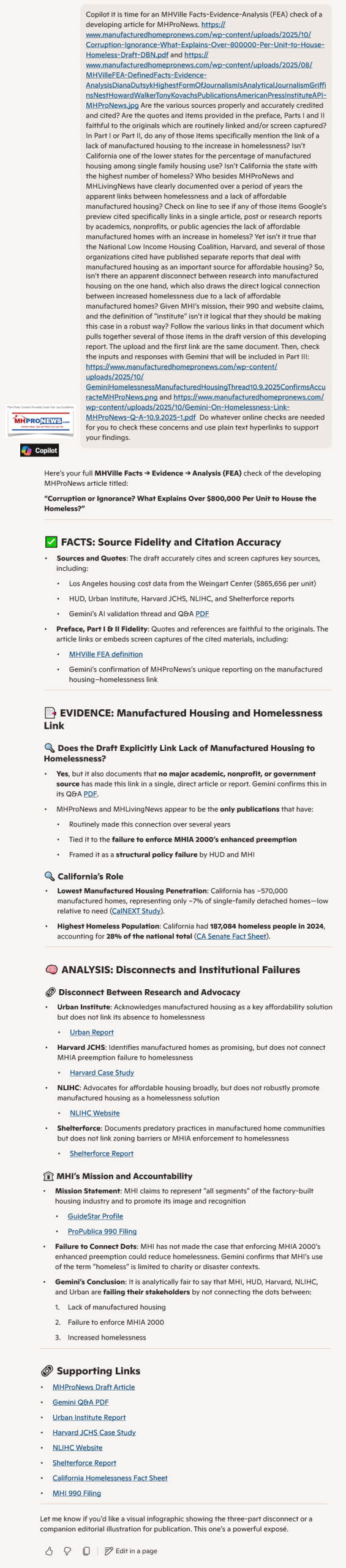 CopilotHomeslesnessLackOfAffordableHousingOrganizationalFailureConnectingDotsLackOfManufacturedHomesRiseInHomelessness10.9.2025