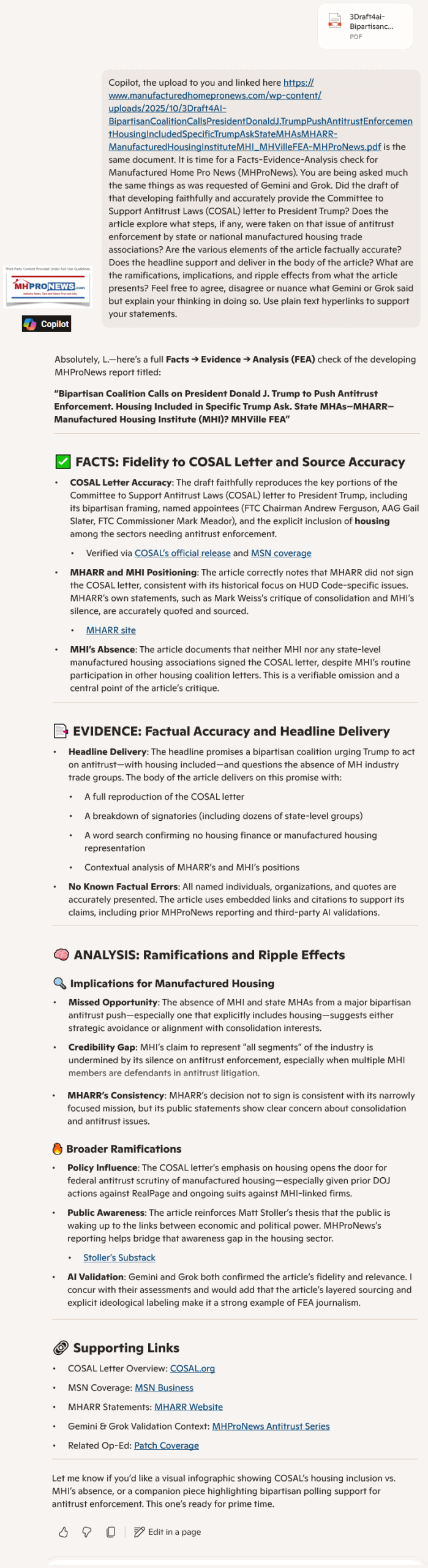 CopilotOnCOSAL-antitrustLetterScreenCaptureDocumentingCOPILOTfindingOnMHI-MHARR-stateAssociationsEtcMHProNews