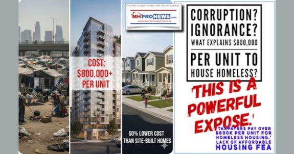 CorruptionIgnoranceWhatExplains$800000PerUnitHouseHomelessThisPowerfulExposéTaxpayersPayOver$800KperUnitHomelessHousingLackAffordableHousingFEA-MHProNews