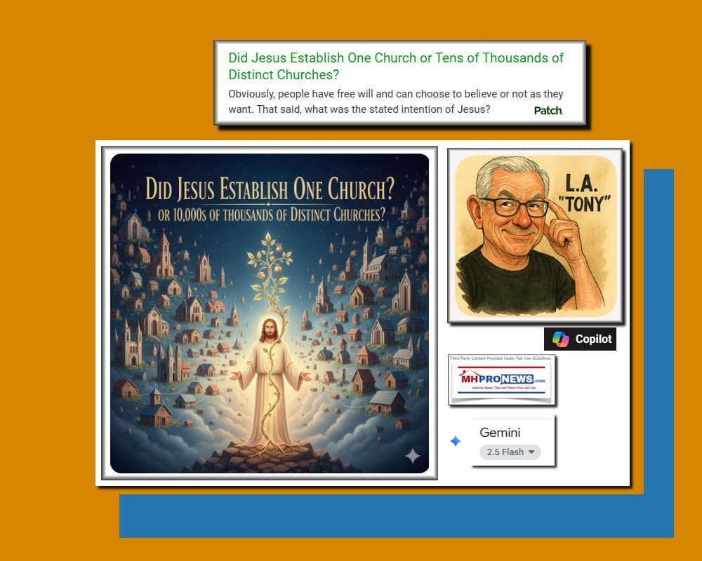 DidJesusEstablishOneChurchOrTensOfThousandsOfDistinctChurchesObviouslyPeopleHaveFreeWillandCanChooseBelieveOrNotAsTheyWantWhatWasJesusGoalPatchKovachMHPronews