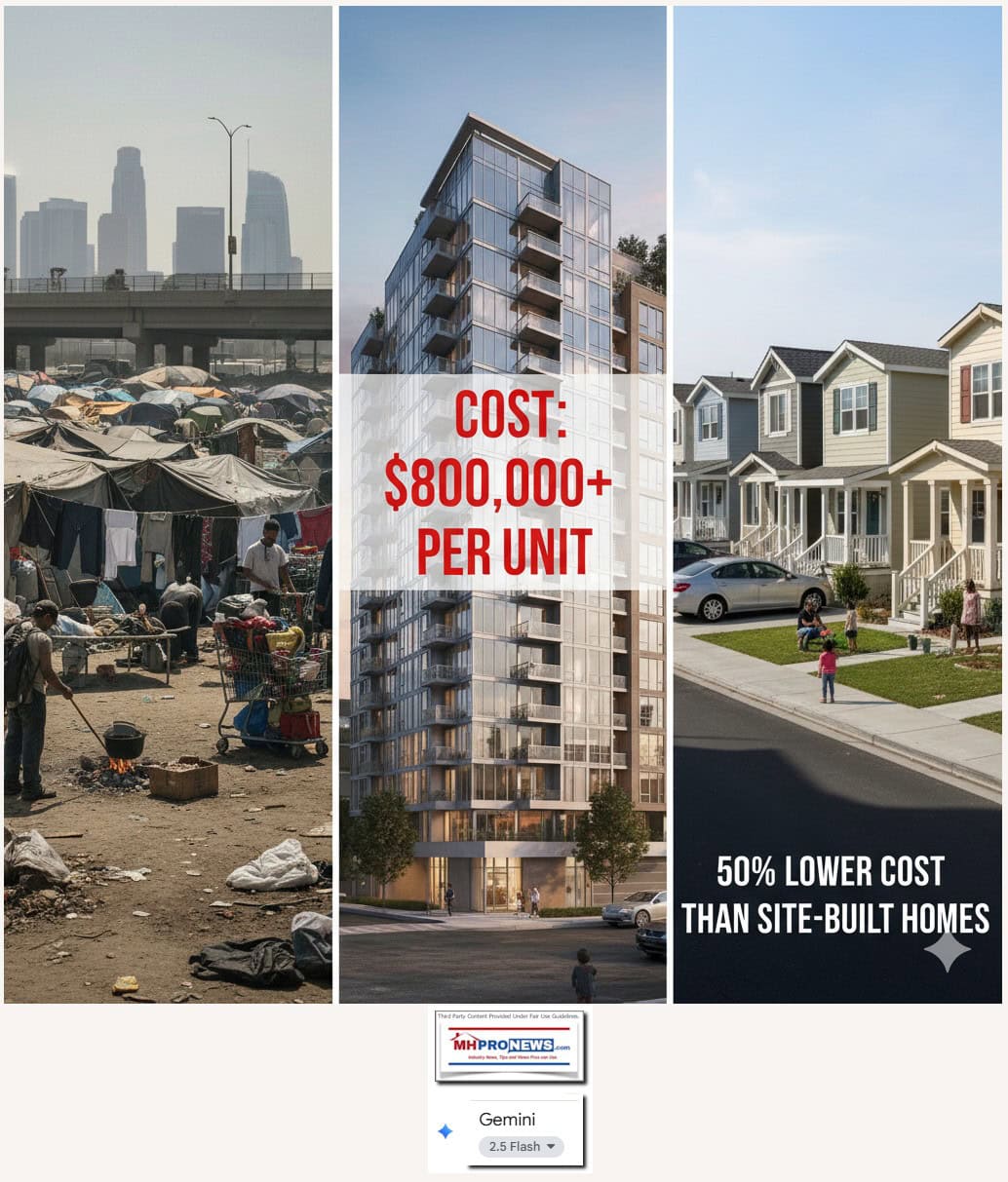GeminiCost800-000DollarsPerHomelessnessHousingUnitsManufacturedHomes50PercentLowerCost-MHproNews